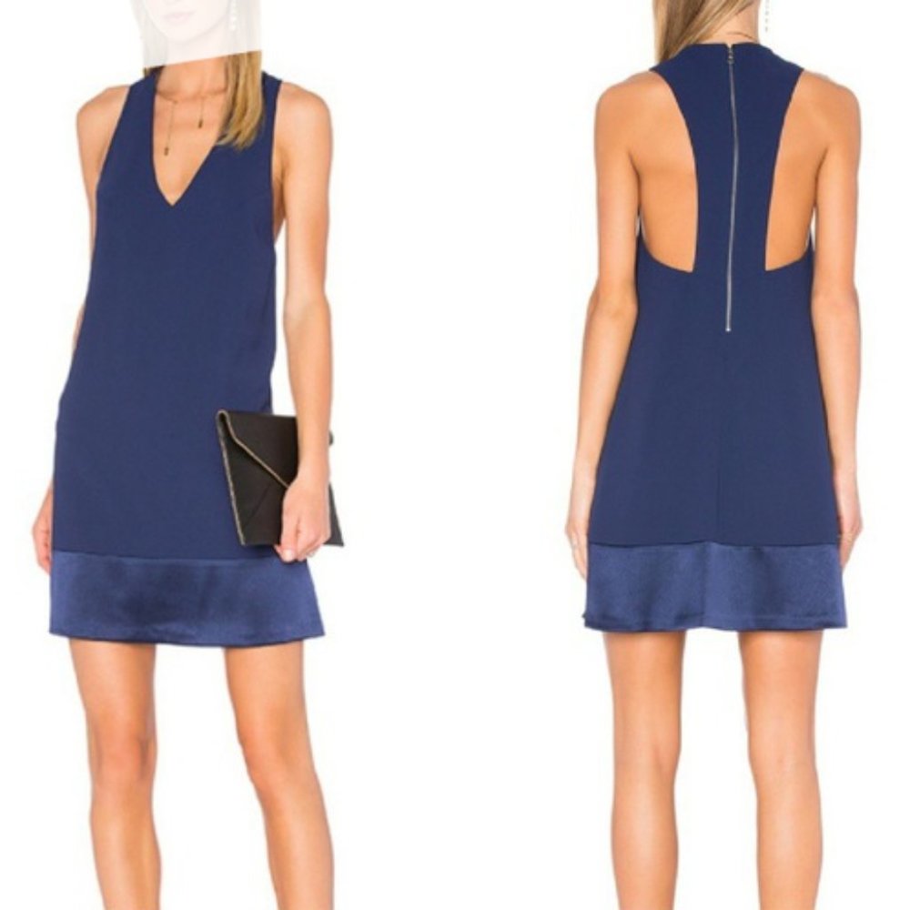 Alice and Olivia navy dress